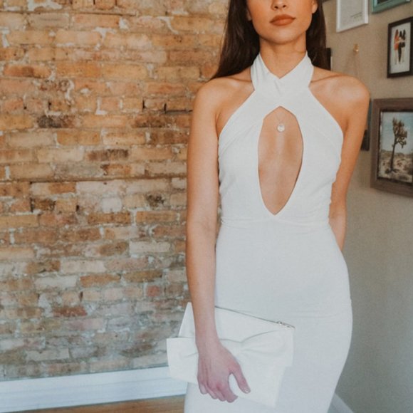 Bodycon midi dress - Picture 4 of 5